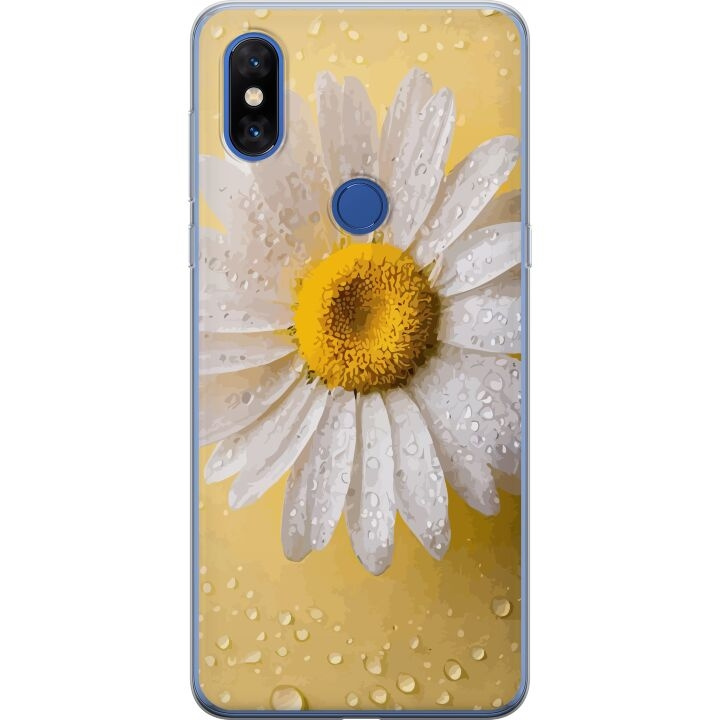 Mobile case for Xiaomi Mi Mix 3 with Porslinsblomma design in the group SMARTPHONE & TABLETS / Phone cases / Xiaomi at TP E-commerce Nordic AB (A65114)