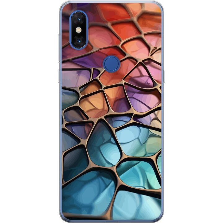 Mobile case for Xiaomi Mi Mix 3 with Metallic pattern design in the group SMARTPHONE & TABLETS / Phone cases / Xiaomi at TP E-commerce Nordic AB (A65124)