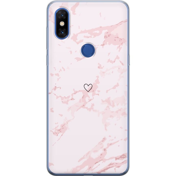 Mobile case for Xiaomi Mi Mix 3 with Pink Heart design in the group SMARTPHONE & TABLETS / Phone cases / Xiaomi at TP E-commerce Nordic AB (A65137)