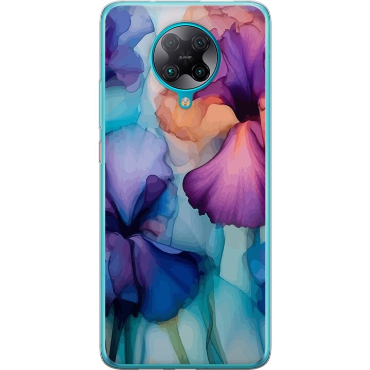 Mobile case for Xiaomi Poco F2 Pro with Magical flowers design in the group SMARTPHONE & TABLETS / Phone cases / Xiaomi at TP E-commerce Nordic AB (A65198)