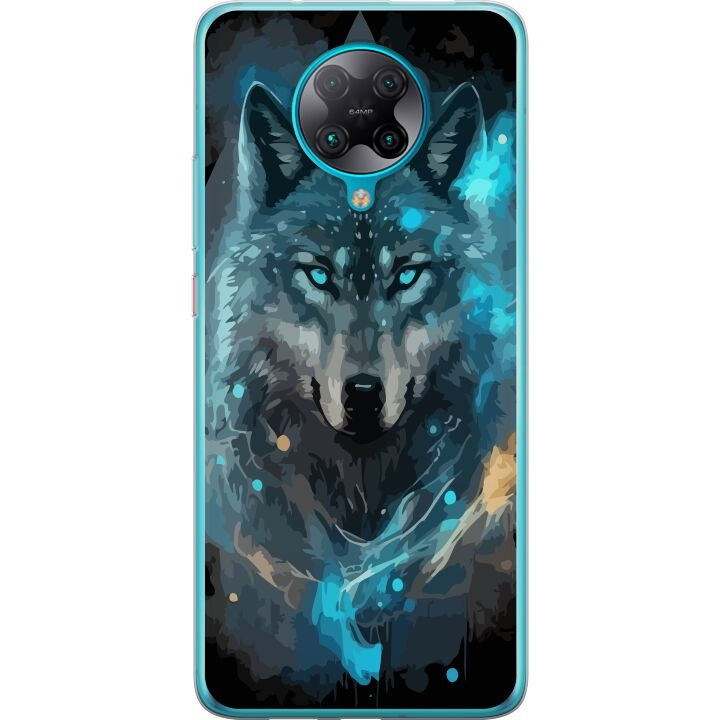 Mobile case for Xiaomi Poco F2 Pro with Wolf design in the group SMARTPHONE & TABLETS / Phone cases / Xiaomi at TP E-commerce Nordic AB (A65200)