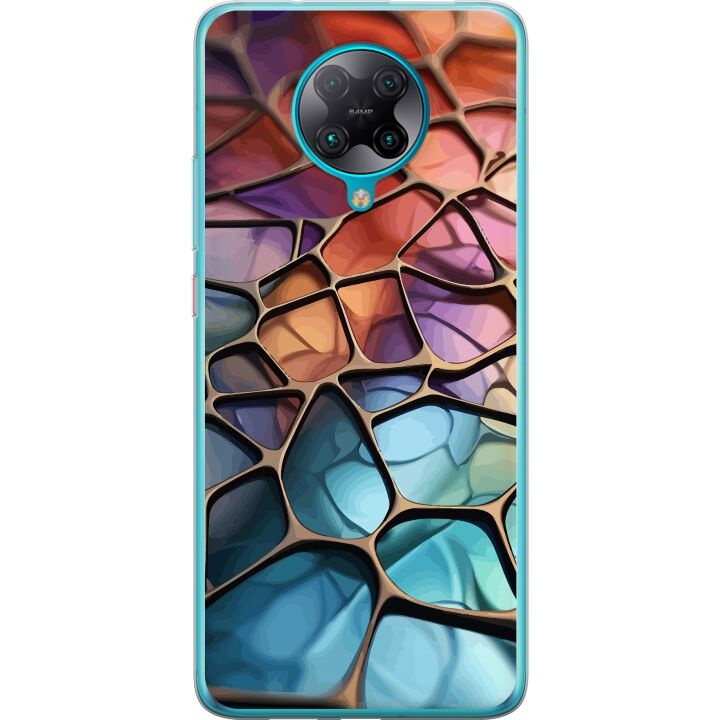 Mobile case for Xiaomi Poco F2 Pro with Metallic pattern design in the group SMARTPHONE & TABLETS / Phone cases / Xiaomi at TP E-commerce Nordic AB (A65205)