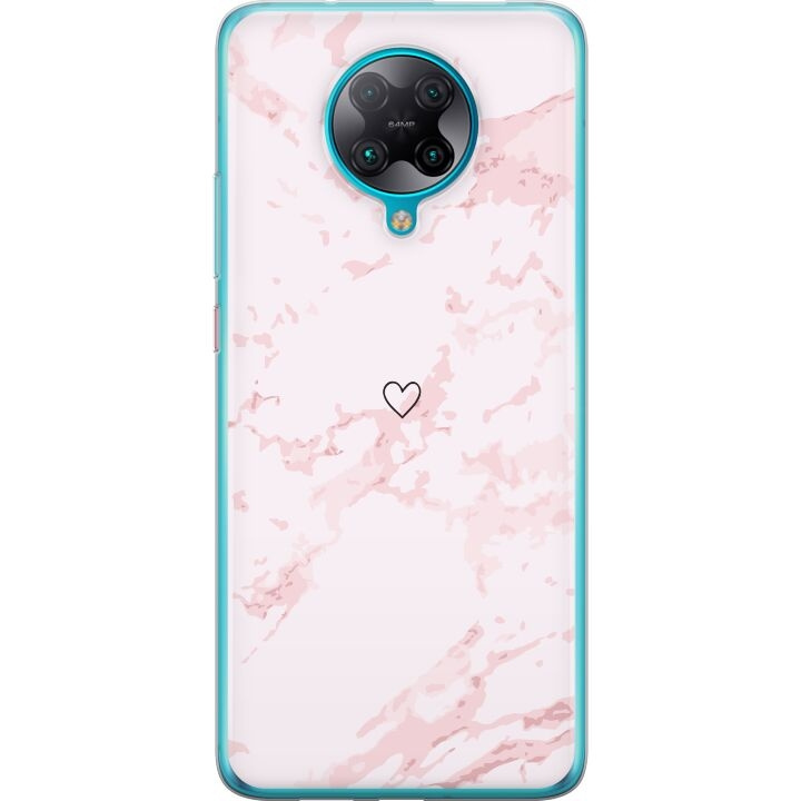 Mobile case for Xiaomi Poco F2 Pro with Pink Heart design in the group SMARTPHONE & TABLETS / Phone cases / Xiaomi at TP E-commerce Nordic AB (A65218)