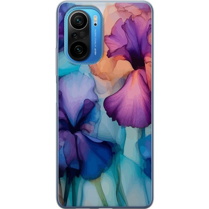 Mobile case for Xiaomi Poco F3 with Magical flowers design in the group SMARTPHONE & TABLETS / Phone cases / Xiaomi at TP E-commerce Nordic AB (A65225)