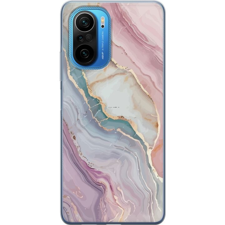 Mobile case for Xiaomi Poco F3 with Marble design in the group SMARTPHONE & TABLETS / Phone cases / Xiaomi at TP E-commerce Nordic AB (A65244)