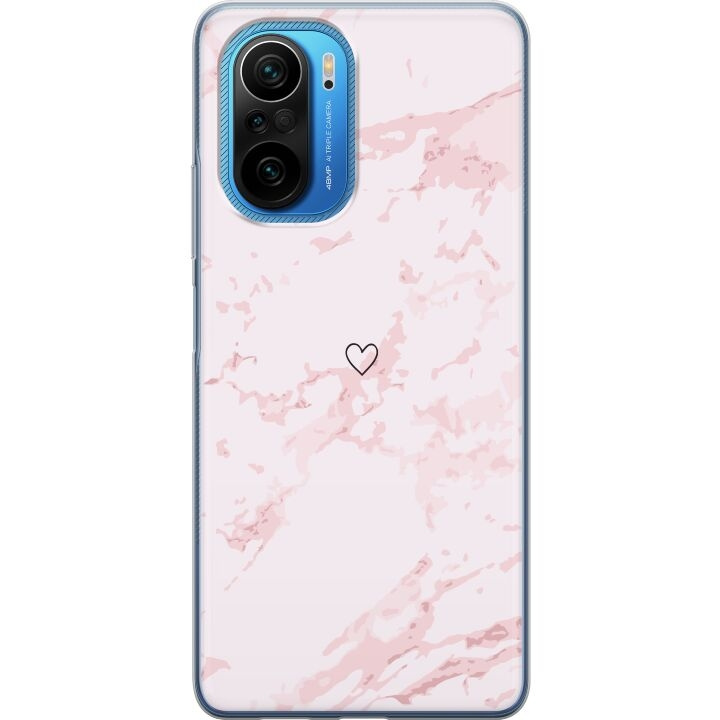 Mobile case for Xiaomi Poco F3 with Pink Heart design in the group SMARTPHONE & TABLETS / Phone cases / Xiaomi at TP E-commerce Nordic AB (A65245)