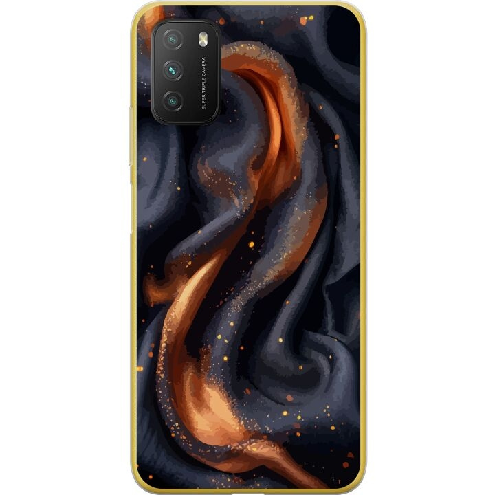 Mobile case for Xiaomi Poco M3 with Fiery silk design in the group SMARTPHONE & TABLETS / Phone cases / Xiaomi at TP E-commerce Nordic AB (A65304)