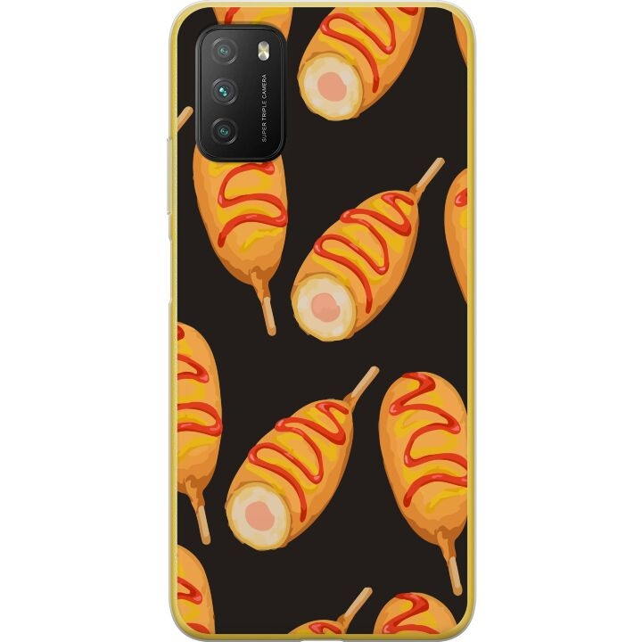 Mobile case for Xiaomi Poco M3 with Chicken drumstick design in the group SMARTPHONE & TABLETS / Phone cases / Xiaomi at TP E-commerce Nordic AB (A65312)