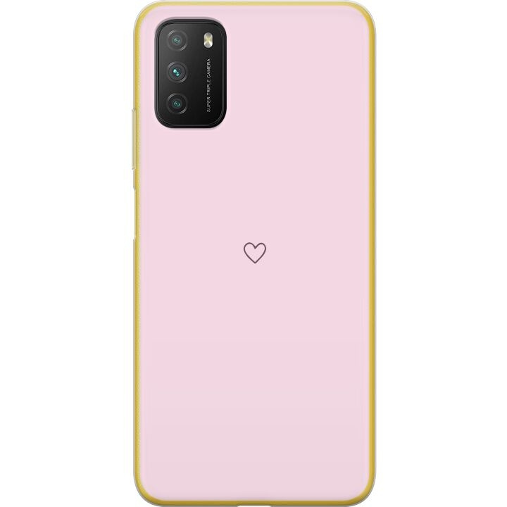 Mobile case for Xiaomi Poco M3 with Heart design in the group SMARTPHONE & TABLETS / Phone cases / Xiaomi at TP E-commerce Nordic AB (A65322)