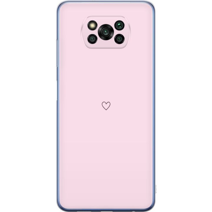 Mobile case for Xiaomi Poco X3 Pro with Heart design in the group SMARTPHONE & TABLETS / Phone cases / Xiaomi at TP E-commerce Nordic AB (A65430)