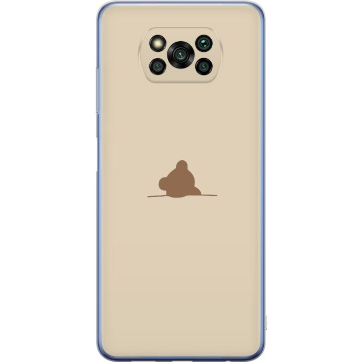 Mobile case for Xiaomi Poco X3 Pro with Nalle design in the group SMARTPHONE & TABLETS / Phone cases / Xiaomi at TP E-commerce Nordic AB (A65431)