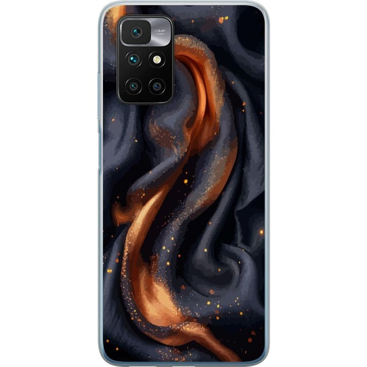 Mobile case for Xiaomi Redmi 10 with Fiery silk design in the group SMARTPHONE & TABLETS / Phone cases / Xiaomi at TP E-commerce Nordic AB (A65466)