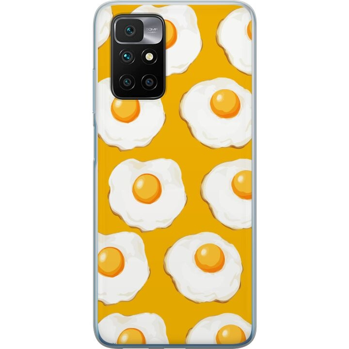 Mobile case for Xiaomi Redmi 10 with Fried egg design in the group SMARTPHONE & TABLETS / Phone cases / Xiaomi at TP E-commerce Nordic AB (A65467)