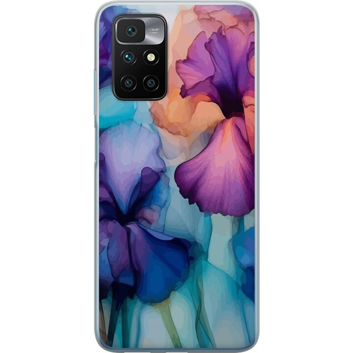 Mobile case for Xiaomi Redmi 10 with Magical flowers design in the group SMARTPHONE & TABLETS / Phone cases / Xiaomi at TP E-commerce Nordic AB (A65468)