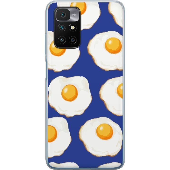 Mobile case for Xiaomi Redmi 10 with Fried eggs design in the group SMARTPHONE & TABLETS / Phone cases / Xiaomi at TP E-commerce Nordic AB (A65471)