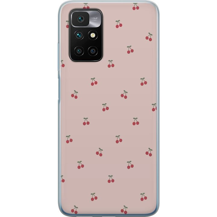 Mobile case for Xiaomi Redmi 10 with Cherry design in the group SMARTPHONE & TABLETS / Phone cases / Xiaomi at TP E-commerce Nordic AB (A65472)