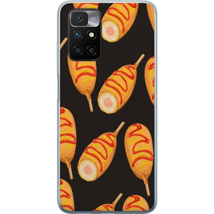 Mobile case for Xiaomi Redmi 10 with Chicken drumstick design in the group SMARTPHONE & TABLETS / Phone cases / Xiaomi at TP E-commerce Nordic AB (A65474)