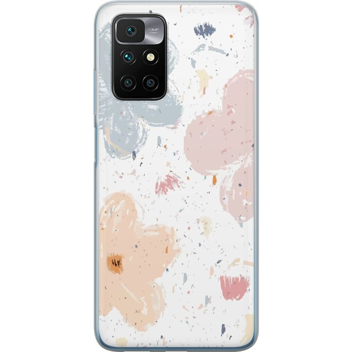 Mobile case for Xiaomi Redmi 10 with Flowers design in the group SMARTPHONE & TABLETS / Phone cases / Xiaomi at TP E-commerce Nordic AB (A65477)