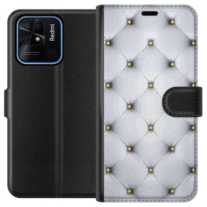 Wallet case for Xiaomi Redmi 10C with Luxurious design in the group SMARTPHONE & TABLETS / Phone cases / Xiaomi at TP E-commerce Nordic AB (A65506)