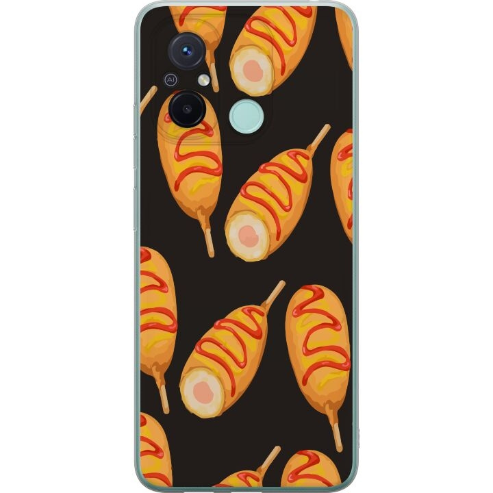 Mobile case for Xiaomi Redmi 12C with Chicken drumstick design in the group SMARTPHONE & TABLETS / Phone cases / Xiaomi at TP E-commerce Nordic AB (A65582)