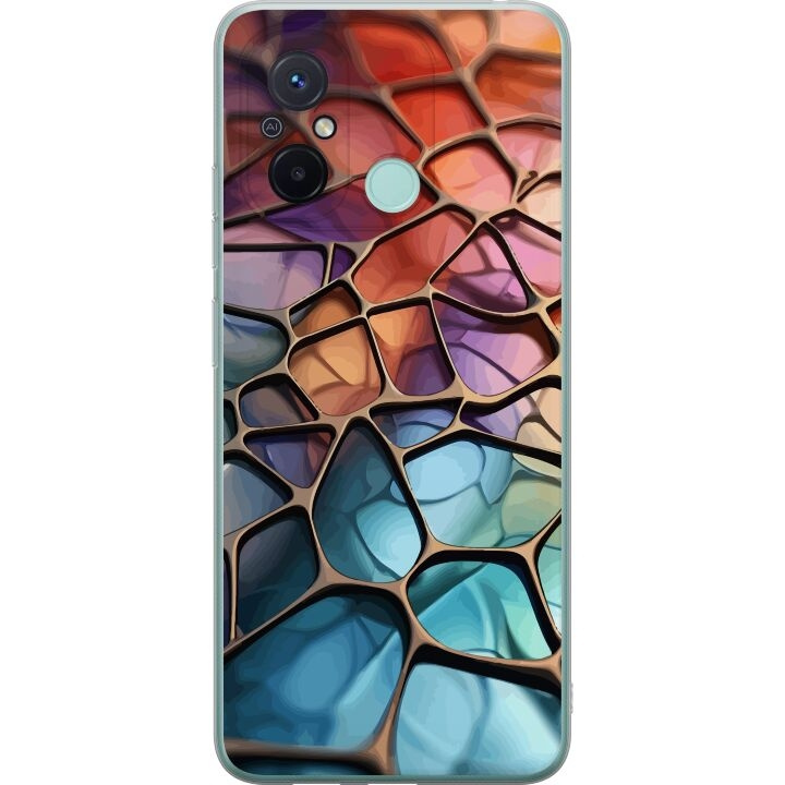 Mobile case for Xiaomi Redmi 12C with Metallic pattern design in the group SMARTPHONE & TABLETS / Phone cases / Xiaomi at TP E-commerce Nordic AB (A65583)