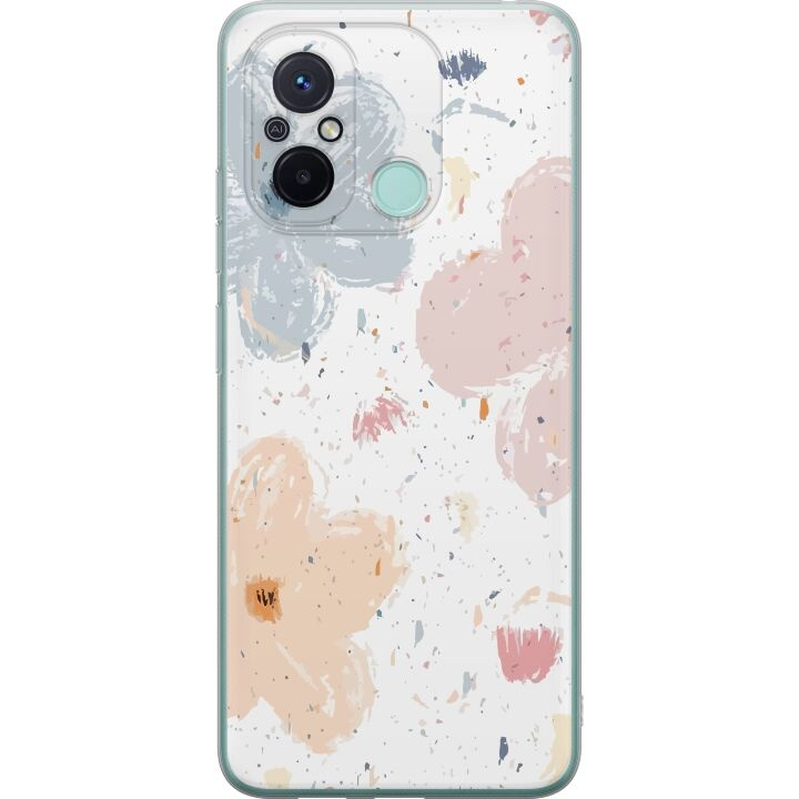 Mobile case for Xiaomi Redmi 12C with Flowers design in the group SMARTPHONE & TABLETS / Phone cases / Xiaomi at TP E-commerce Nordic AB (A65585)