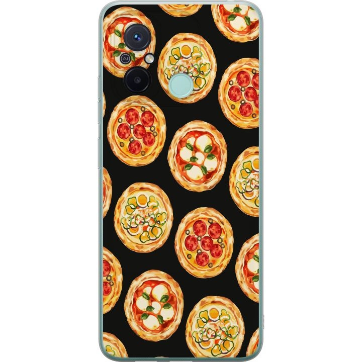 Mobile case for Xiaomi Redmi 12C with Pizza design in the group SMARTPHONE & TABLETS / Phone cases / Xiaomi at TP E-commerce Nordic AB (A65586)