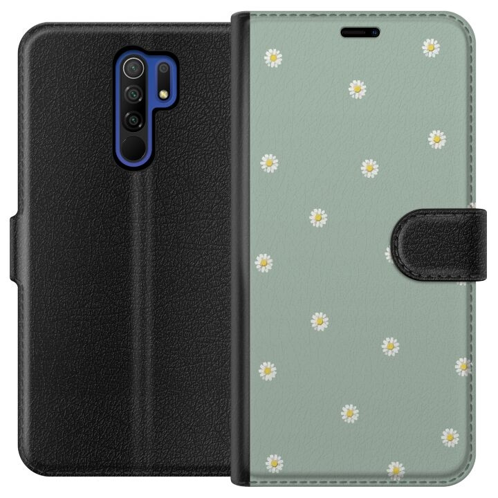 Wallet case for Xiaomi Redmi 9 with Priest\'s collars design in the group SMARTPHONE & TABLETS / Phone cases / Xiaomi at TP E-commerce Nordic AB (A65631)