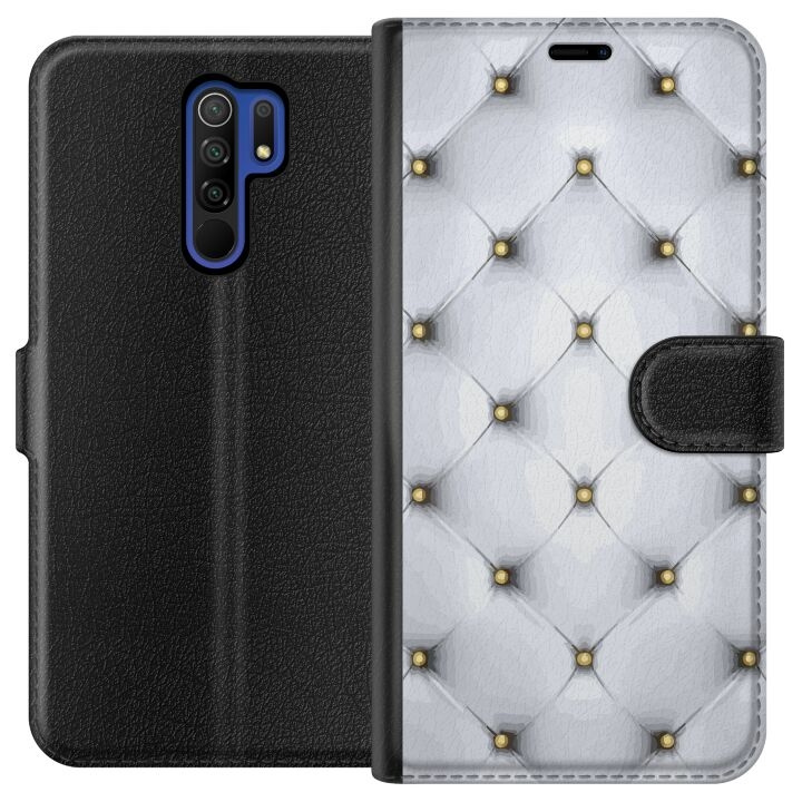 Wallet case for Xiaomi Redmi 9 with Luxurious design in the group SMARTPHONE & TABLETS / Phone cases / Xiaomi at TP E-commerce Nordic AB (A65641)