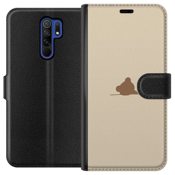 Wallet case for Xiaomi Redmi 9 with Nalle design in the group SMARTPHONE & TABLETS / Phone cases / Xiaomi at TP E-commerce Nordic AB (A65647)