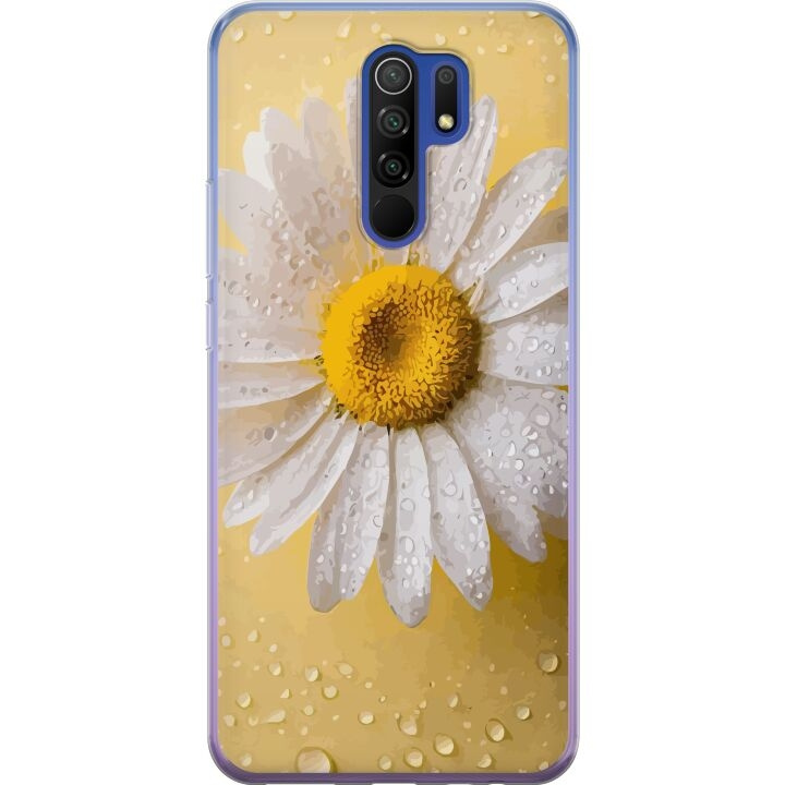 Mobile case for Xiaomi Redmi 9 with Porslinsblomma design in the group SMARTPHONE & TABLETS / Phone cases / Xiaomi at TP E-commerce Nordic AB (A65654)