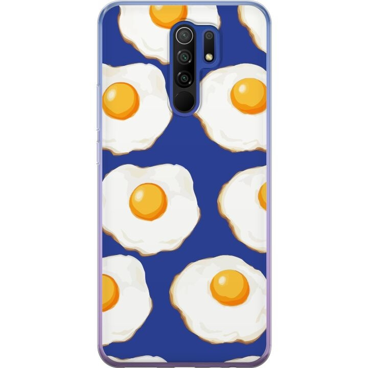 Mobile case for Xiaomi Redmi 9 with Fried eggs design in the group SMARTPHONE & TABLETS / Phone cases / Xiaomi at TP E-commerce Nordic AB (A65660)