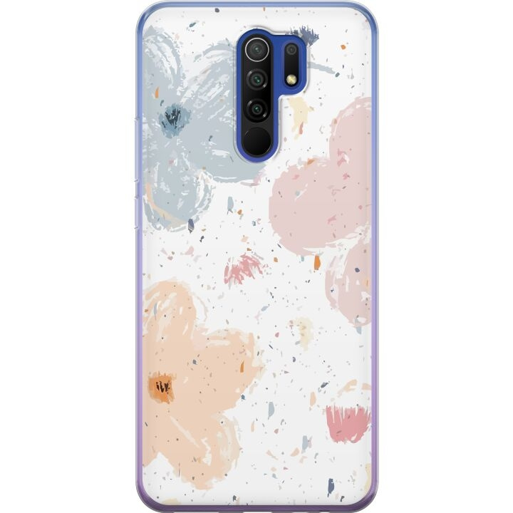 Mobile case for Xiaomi Redmi 9 with Flowers design in the group SMARTPHONE & TABLETS / Phone cases / Xiaomi at TP E-commerce Nordic AB (A65666)