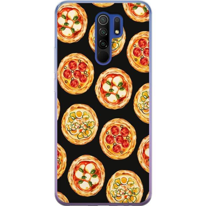 Mobile case for Xiaomi Redmi 9 with Pizza design in the group SMARTPHONE & TABLETS / Phone cases / Xiaomi at TP E-commerce Nordic AB (A65667)