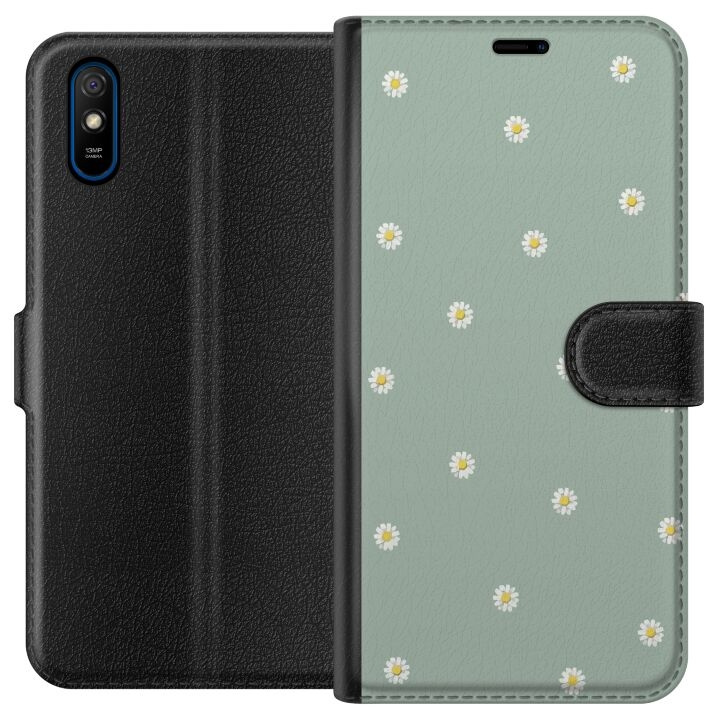 Wallet case for Xiaomi Redmi 9A with Priest\'s collars design in the group SMARTPHONE & TABLETS / Phone cases / Xiaomi at TP E-commerce Nordic AB (A65685)