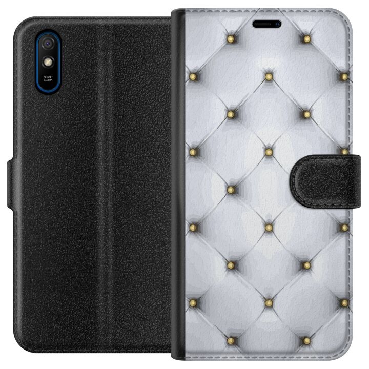 Wallet case for Xiaomi Redmi 9A with Luxurious design in the group SMARTPHONE & TABLETS / Phone cases / Xiaomi at TP E-commerce Nordic AB (A65695)