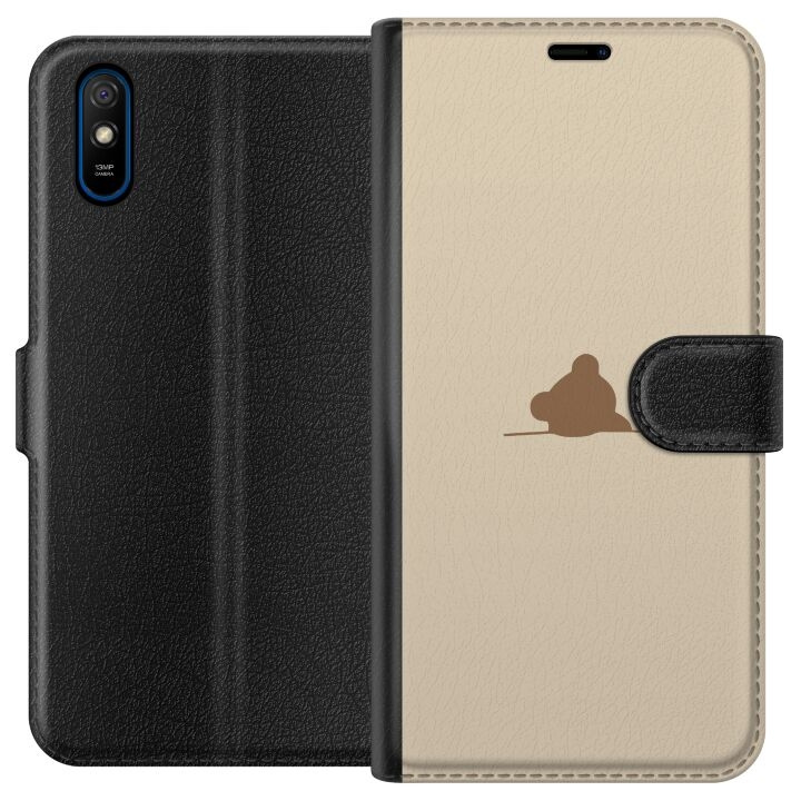 Wallet case for Xiaomi Redmi 9A with Nalle design in the group SMARTPHONE & TABLETS / Phone cases / Xiaomi at TP E-commerce Nordic AB (A65701)