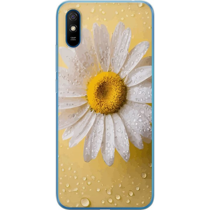 Mobile case for Xiaomi Redmi 9A with Porslinsblomma design in the group SMARTPHONE & TABLETS / Phone cases / Xiaomi at TP E-commerce Nordic AB (A65708)