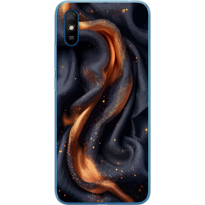 Mobile case for Xiaomi Redmi 9A with Fiery silk design in the group SMARTPHONE & TABLETS / Phone cases / Xiaomi at TP E-commerce Nordic AB (A65709)