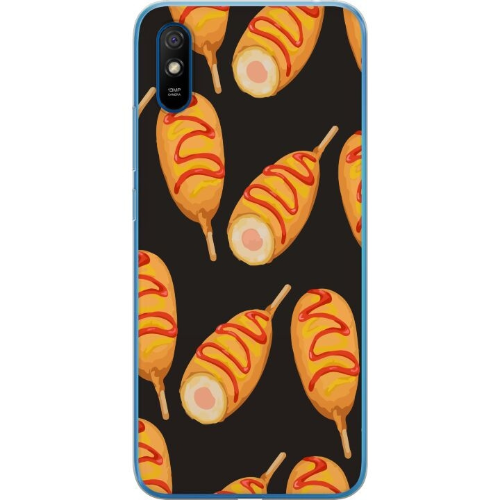 Mobile case for Xiaomi Redmi 9A with Chicken drumstick design in the group SMARTPHONE & TABLETS / Phone cases / Xiaomi at TP E-commerce Nordic AB (A65717)