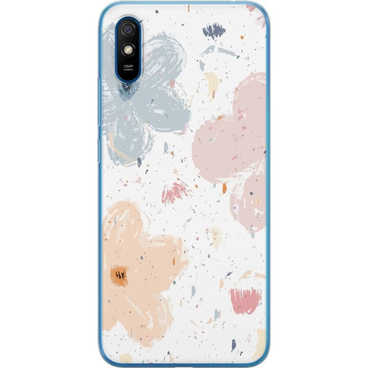 Mobile case for Xiaomi Redmi 9A with Flowers design in the group SMARTPHONE & TABLETS / Phone cases / Xiaomi at TP E-commerce Nordic AB (A65720)