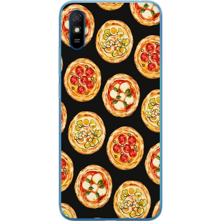 Mobile case for Xiaomi Redmi 9A with Pizza design in the group SMARTPHONE & TABLETS / Phone cases / Xiaomi at TP E-commerce Nordic AB (A65721)