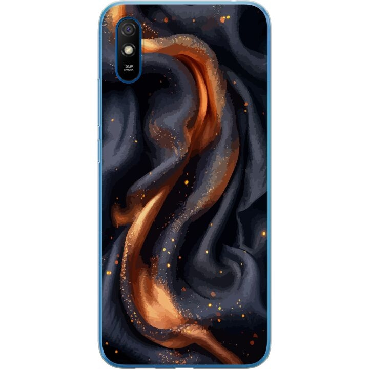 Mobile case for Xiaomi Redmi 9AT with Fiery silk design in the group SMARTPHONE & TABLETS / Phone cases / Xiaomi at TP E-commerce Nordic AB (A65736)