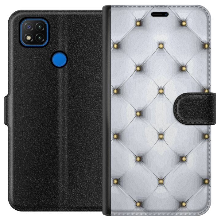 Wallet case for Xiaomi Redmi 9C with Luxurious design in the group SMARTPHONE & TABLETS / Phone cases / Xiaomi at TP E-commerce Nordic AB (A65776)