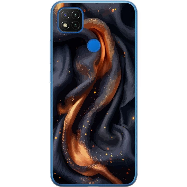 Mobile case for Xiaomi Redmi 9C with Fiery silk design in the group SMARTPHONE & TABLETS / Phone cases / Xiaomi at TP E-commerce Nordic AB (A65790)