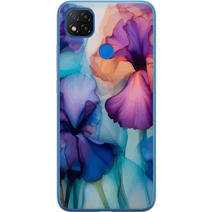 Mobile case for Xiaomi Redmi 9C with Magical flowers design in the group SMARTPHONE & TABLETS / Phone cases / Xiaomi at TP E-commerce Nordic AB (A65792)