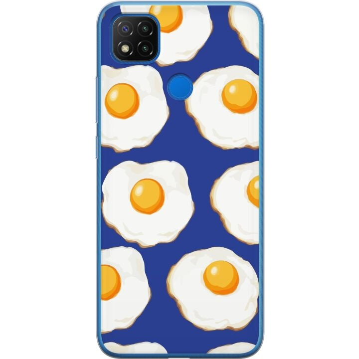 Mobile case for Xiaomi Redmi 9C with Fried eggs design in the group SMARTPHONE & TABLETS / Phone cases / Xiaomi at TP E-commerce Nordic AB (A65795)