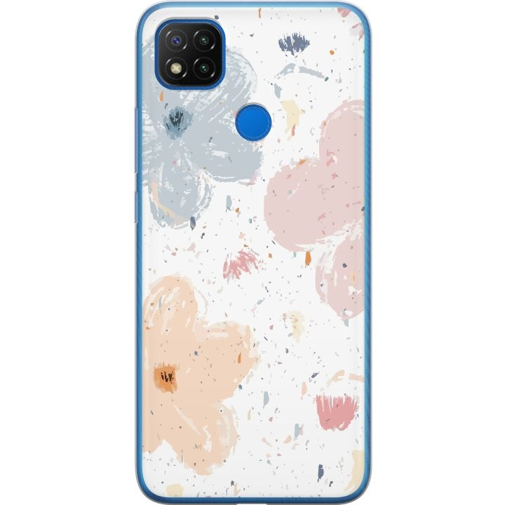 Mobile case for Xiaomi Redmi 9C with Flowers design in the group SMARTPHONE & TABLETS / Phone cases / Xiaomi at TP E-commerce Nordic AB (A65801)