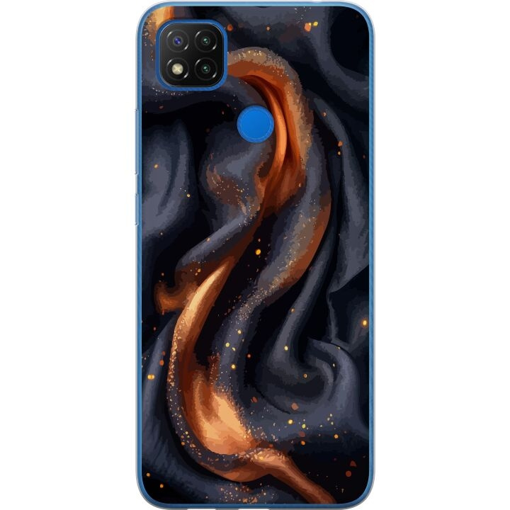 Mobile case for Xiaomi Redmi 9C NFC with Fiery silk design in the group SMARTPHONE & TABLETS / Phone cases / Xiaomi at TP E-commerce Nordic AB (A65817)