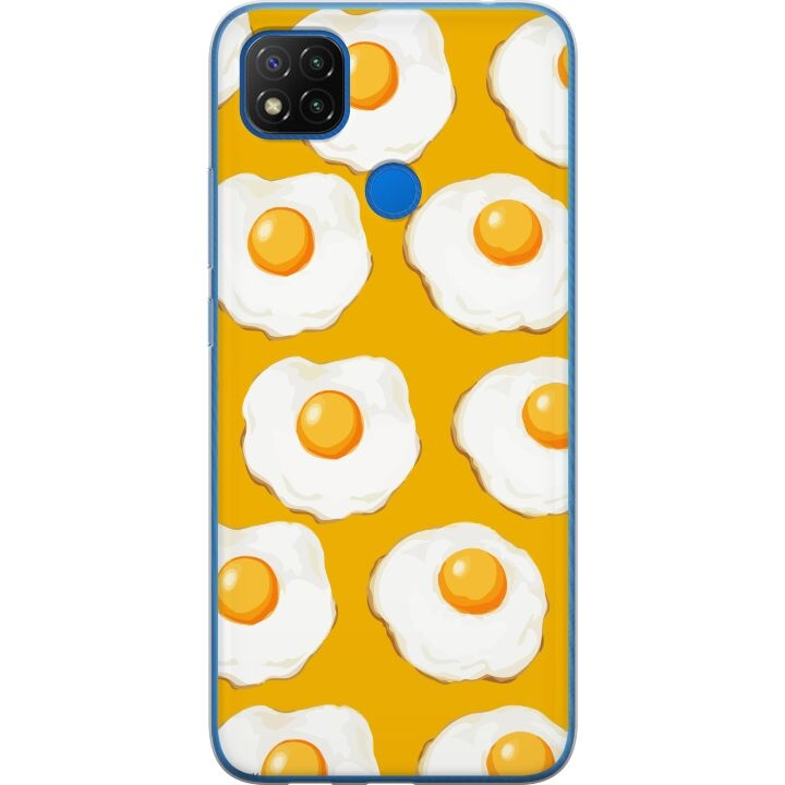 Mobile case for Xiaomi Redmi 9C NFC with Fried egg design in the group SMARTPHONE & TABLETS / Phone cases / Xiaomi at TP E-commerce Nordic AB (A65818)